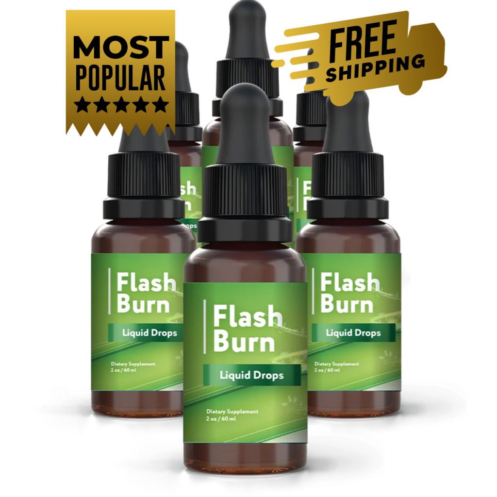 Flash Burn Natural Weight Management Formula — Front Label